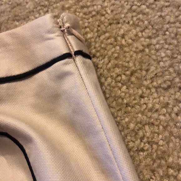 NWT Ann Taylor Tan & Black Pencil Skirt - Picture 3 of 4